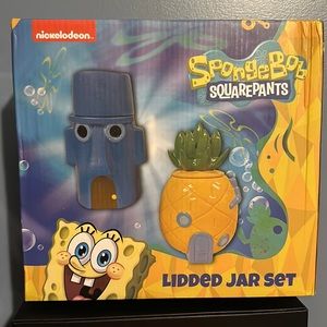 Spongebob 2pk Lidded Jar Set